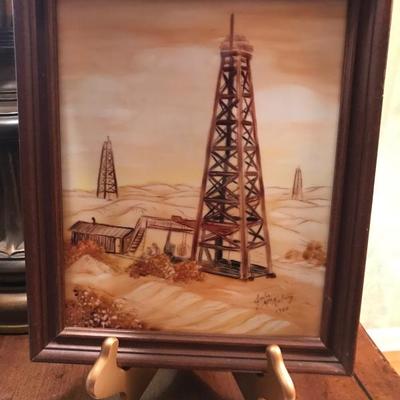 Oil field art 