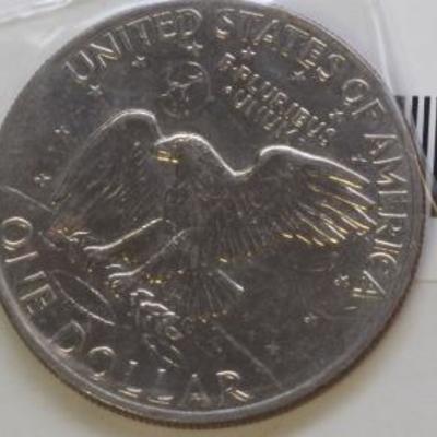 1972 Eisenhower Clad Dollar
