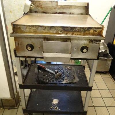 24'' Hobart Flattop Electric Griddle