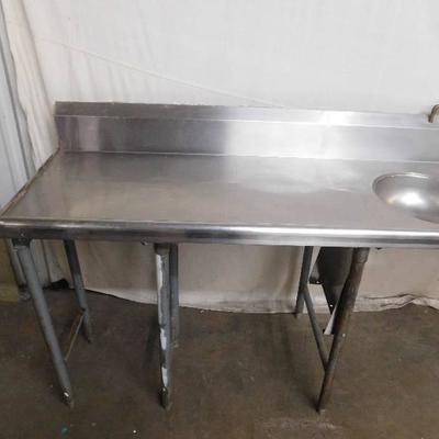 Stainless Steel Dirty Side Dish Table