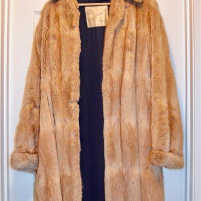 George Block & Co. vintage fur coat
