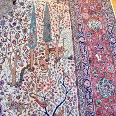 Antique Turkish rug, approx. 10' X 15'
