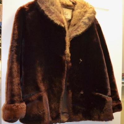 Dey Brothers vintage fur jacket