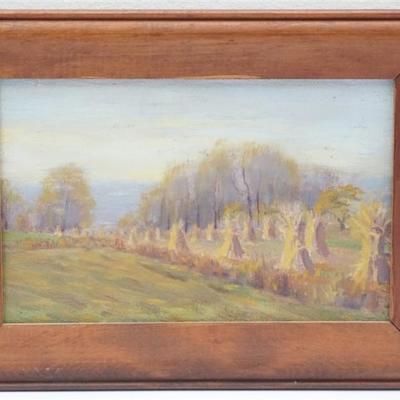 1918 Oil on Artist Board 