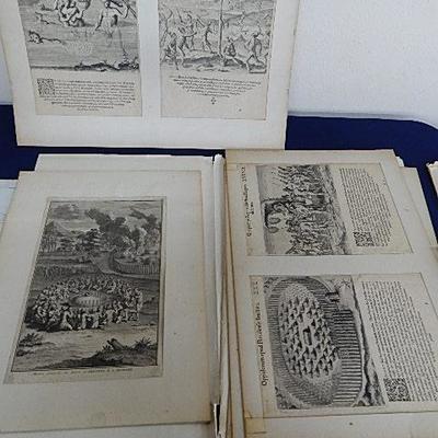 1591 Engravings of Fl. Timucua Indians,8