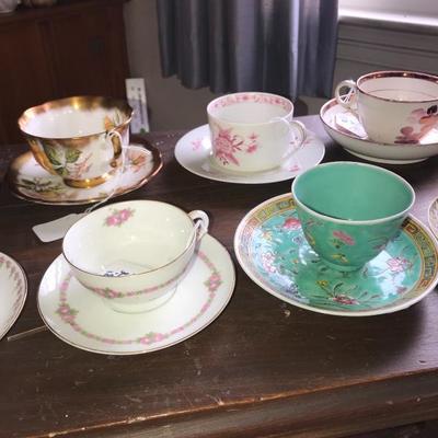 Tea cups and saucers