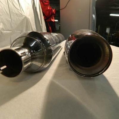 Chrome Exhaust pipes