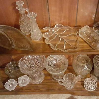 Lots of antique dishes