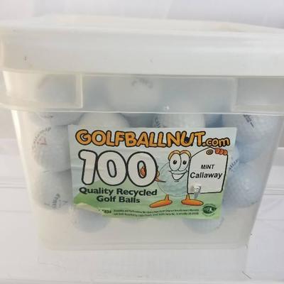 Callaway 100 balls Mint