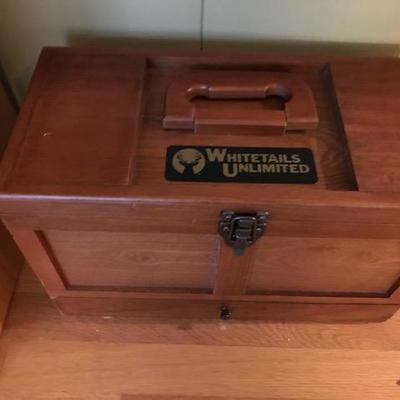 Whitetails Unlimited Tackle Box.