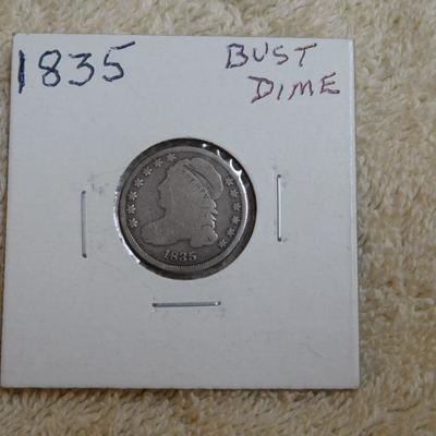 1835 Capped Bust .8924 Silver