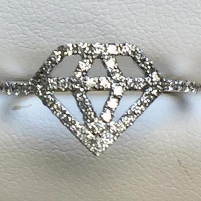 Genuine Diamond Ring  