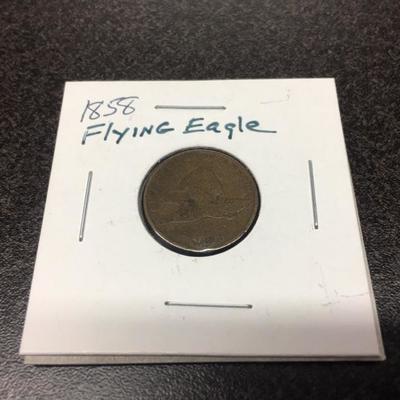 1858 Flying Eagle Cent - Large Letters