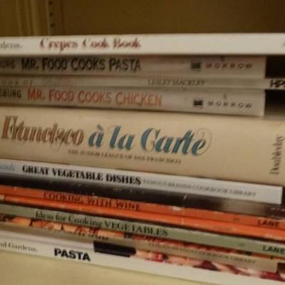 Lot of various cook books