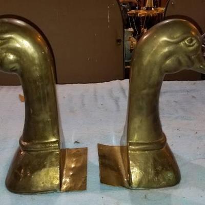 Brass Bookends Made in Spain 10