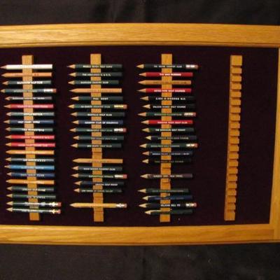 Collection of Golf Course Pencils