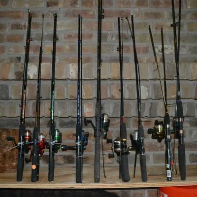 Fishing poles