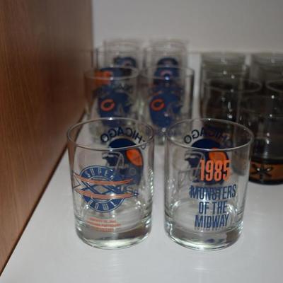Chicago Bears Collector glasses