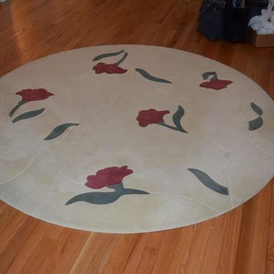 Floral rug