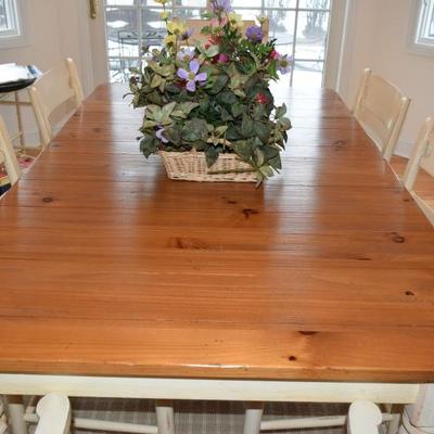 Ethan Allen dining table & chairs