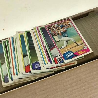 1981 Topps Baseball Card Complete Set
