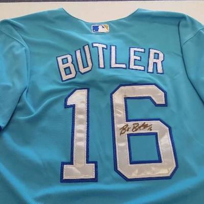 Billy Butler Autographed Kansas City Royals Jersey ...