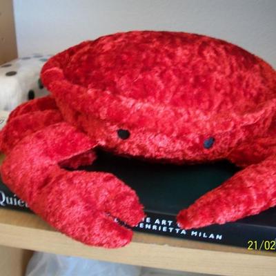 Stuffed toy Crab