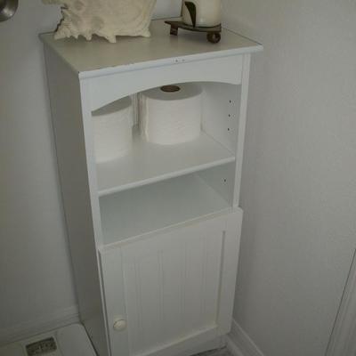 Small white cabinet