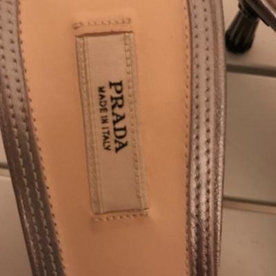Prada (label detail) 