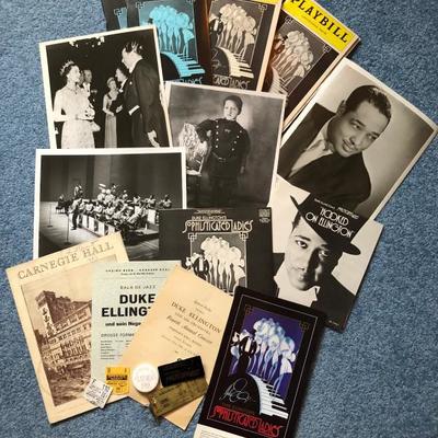 Duke Ellington ephemera 