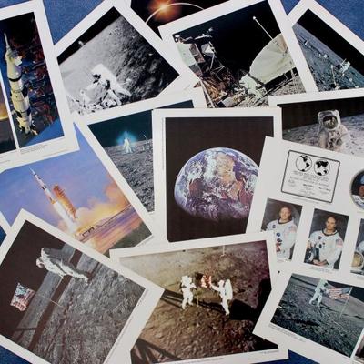 Set of 21 11"x14" Official NASA  prints; printed by U.S. Government Office Division of Public Documents