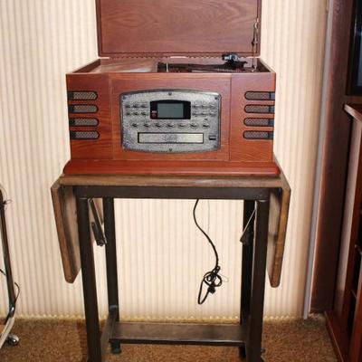 Crosley CR-78 4-in-1 Entertainment Center (CD/Cassette/LP/Radio)