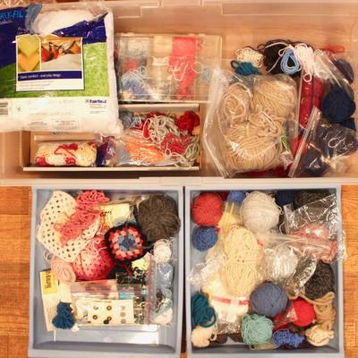 Knitting supplies
