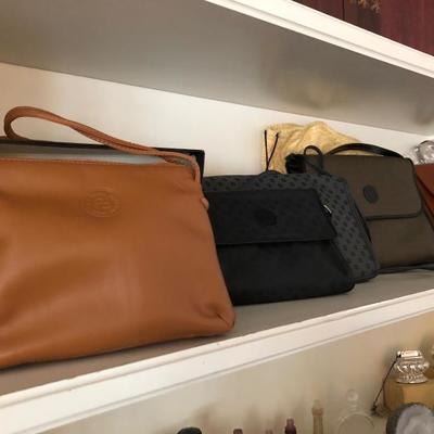 selection of high-end vintage handbags 