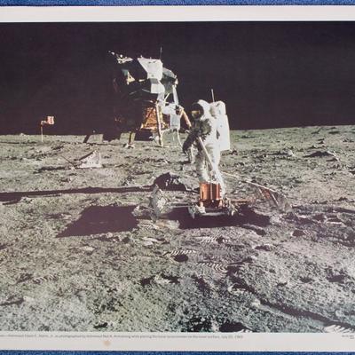 16" x 20" Official NASA  print; printed by U.S. Government Office Division of Public Documents