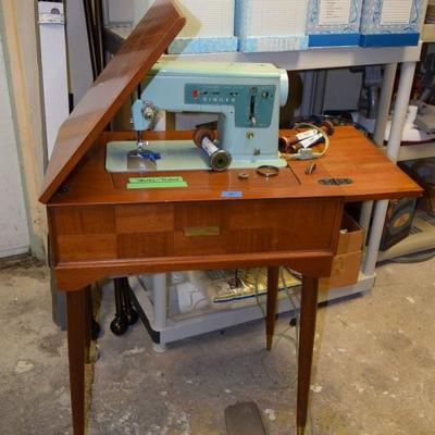 Mid century sewing machine