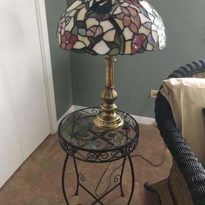 stained-glass lamps
