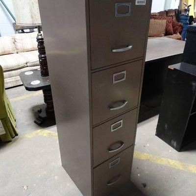 4-Drawer Metal File Cabinet.