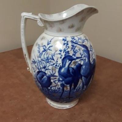 F. Winkle water pitcher