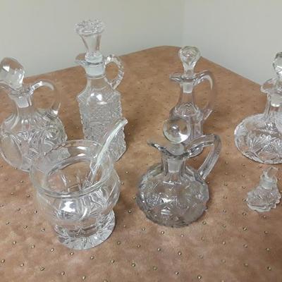 Crystal and glass lot #1