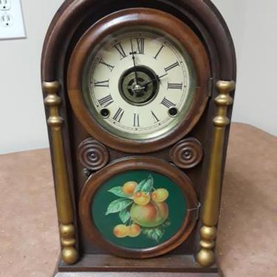 Ingraham Doric mantle clock