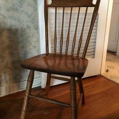 Solid Hard Rock Maple Dining Chairs w/Clean Spare Lines  $90 (each - eight available)