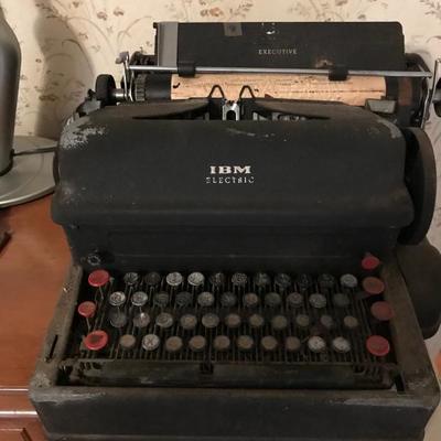 IBM Electric Typewriter 1940â€™s Model A $150
(needs restoration - two available)