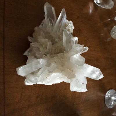 Natural Quartz Crystal Formation (7”w x 5”h x 7”d)  $40