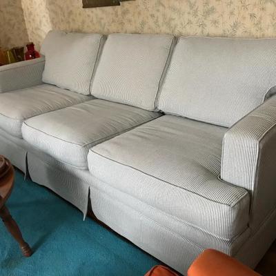 Three Cushion Sleeper Sofa (MCM meets â€˜the cottage lookâ€™ curated by Martha Stewart) Perfect Condition $400