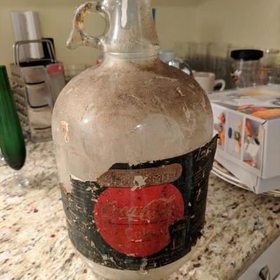 Vintage Coke syrup bottle 