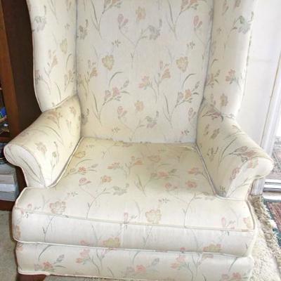 Wing back chair $65
31 X 31 X 44