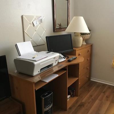 Office items, emachines computer with monitor 