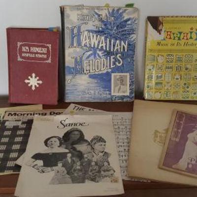 PPM014 Vintage Hawaiian Music Books, Music Sheets & More
