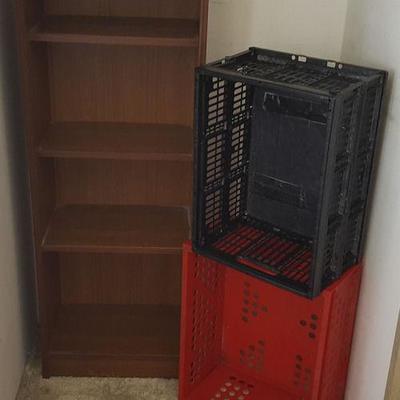 PPM010 Three-Shelf Unit & Collapsible Crates

